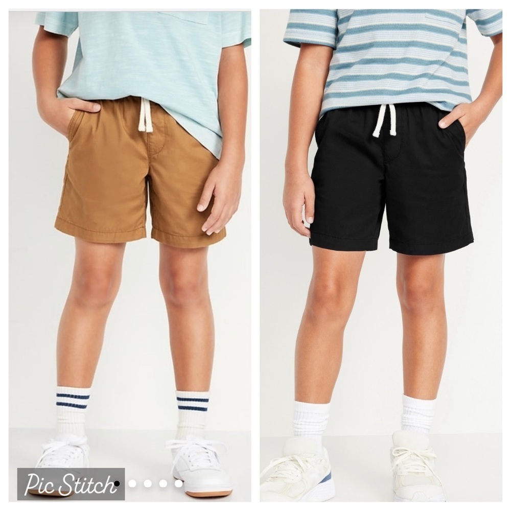 Old Navy Above Knee Twill Pull-On Shorts Bundle - Picture 4 of 4